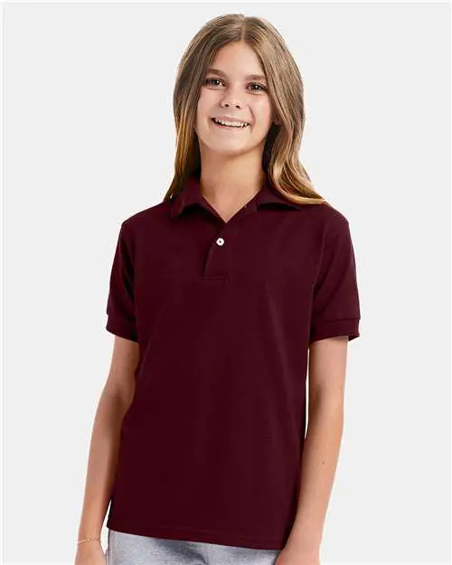 Youth EcoSmart® Jersey Polo - Image 19