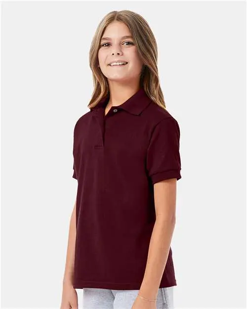 Youth EcoSmart® Jersey Polo - Image 20