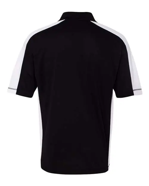 Men's Colorblocked Moisture Free Mesh Polo - Image 3