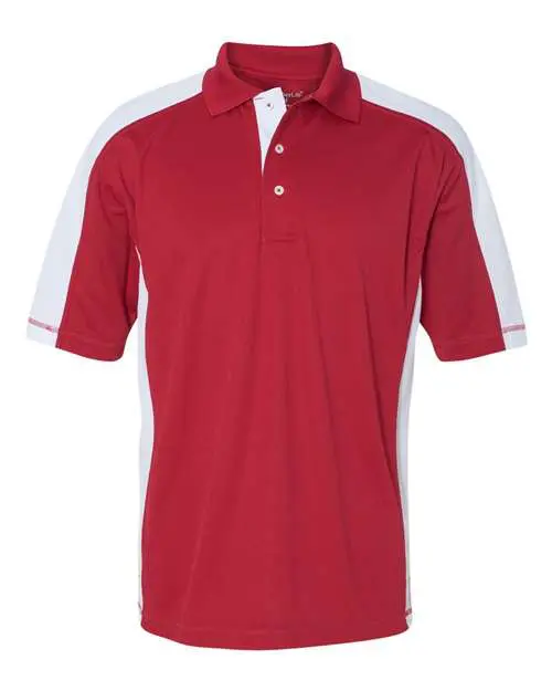 Men's Colorblocked Moisture Free Mesh Polo - Image 10