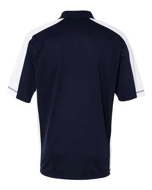 Men's Colorblocked Moisture Free Mesh Polo - Image 6