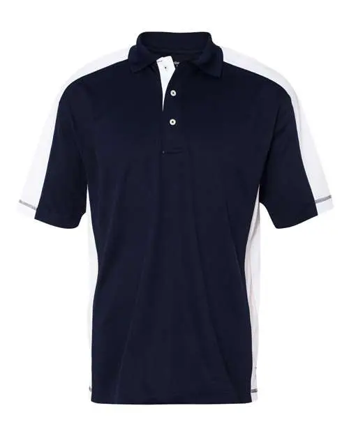 Men's Colorblocked Moisture Free Mesh Polo - Image 4