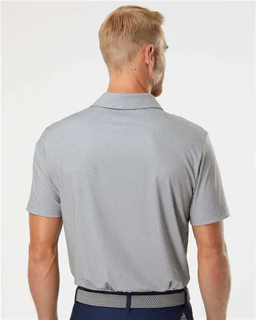 Men's Ultimate365 Diamond Dot Print Polo - Image 18
