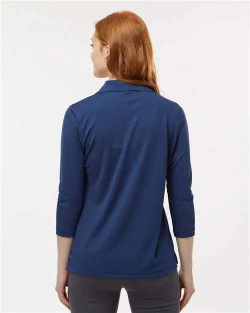 Women's Lady Palm Three-Quarter Sleeve Polo - Image 12