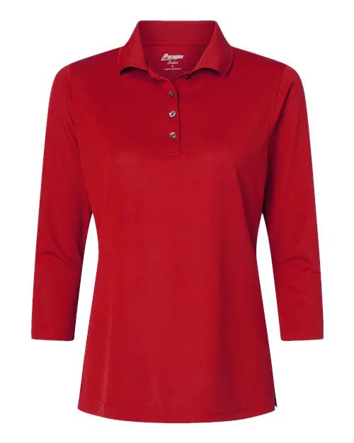 Women's Lady Palm Three-Quarter Sleeve Polo - Image 13
