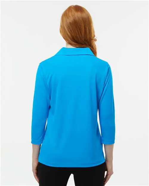 Women's Lady Palm Three-Quarter Sleeve Polo - Image 27