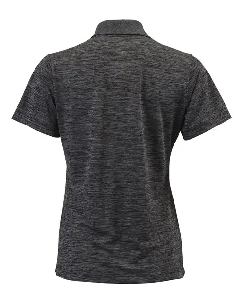 Women's Dakota Striated Heather Polo - Image 3