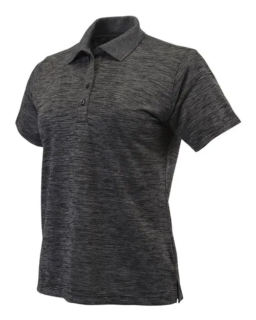 Women's Dakota Striated Heather Polo - Image 2