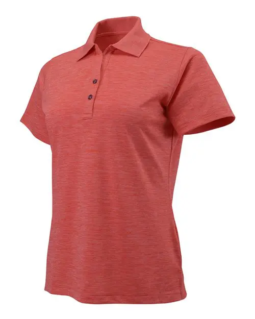 Women's Dakota Striated Heather Polo - Image 8