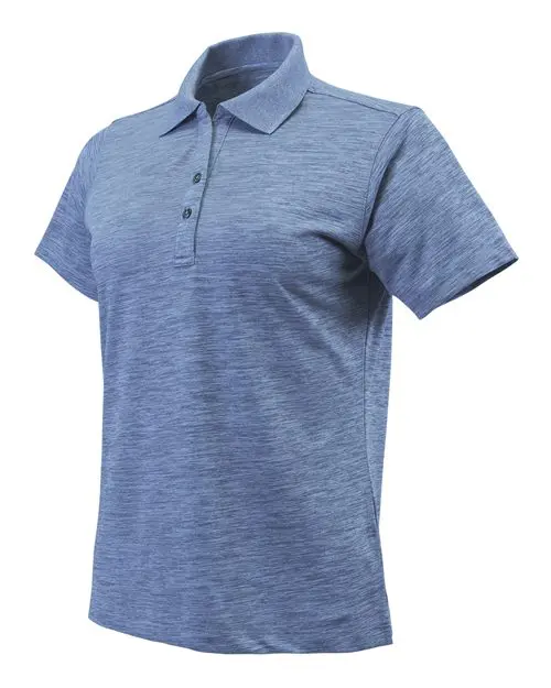 Women's Dakota Striated Heather Polo - Image 11
