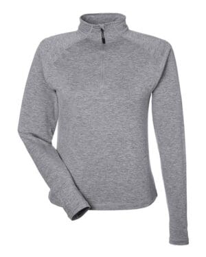 Women's Fairway Marbled Jersey Quarter-Zip Pullover
