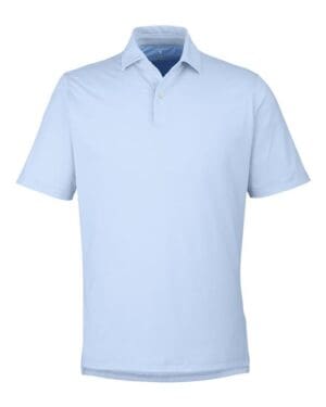 Men's USA Made Mini Stripe Tech Polo
