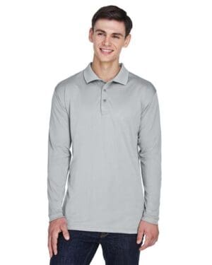 Men's Cool & Dry Sport Long Sleeve Polo