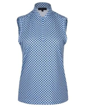 Women's Amber Quarter-Zip Sleeveless Polo